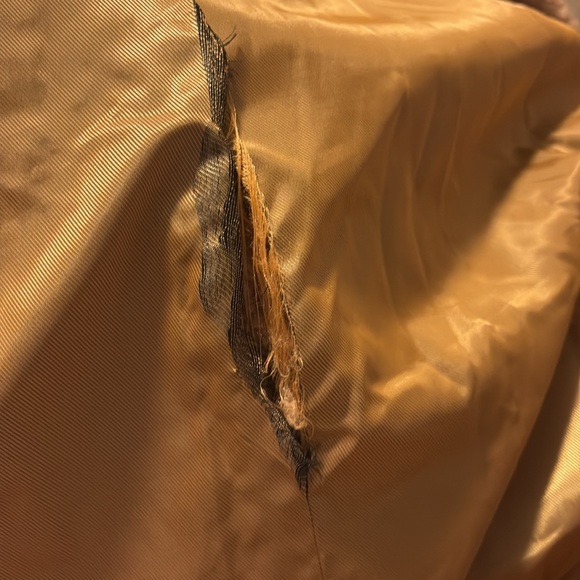 Talbots Sherpa Teddy Coat in Camel Color L - Picture 5 of 8